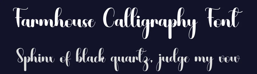 Farmhouse Calligraphy Font by inermediaSTUDIO — Script Handwritten Font — thumbnail 2
