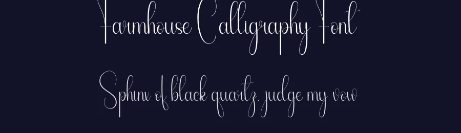 Farmhouse Calligraphy Font by andikastudio — Script Handwritten Font — thumbnail 2