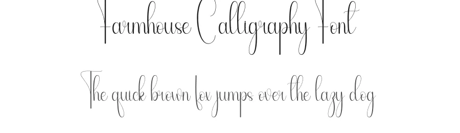 Farmhouse Calligraphy Font by andikastudio — Script Handwritten Font