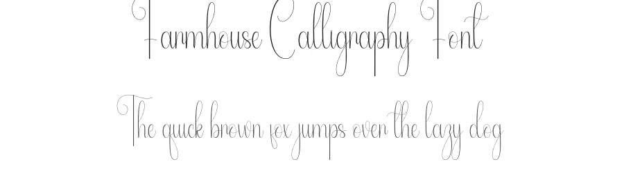 Farmhouse Calligraphy Font by andikastudio — Script Handwritten Font