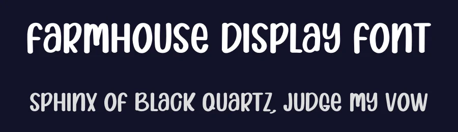 Farmhouse Display Font by inermediaSTUDIO — Display Font — thumbnail 2