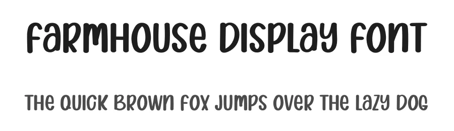 Farmhouse Display Font by inermediaSTUDIO — Display Font