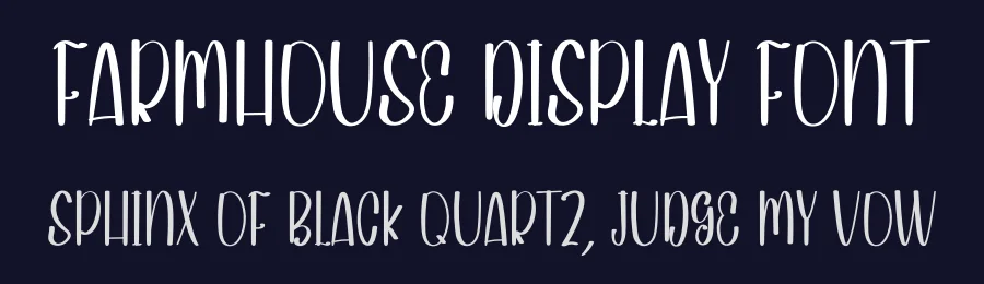 Farmhouse Display Font by inermediaSTUDIO — Display Font — thumbnail 2