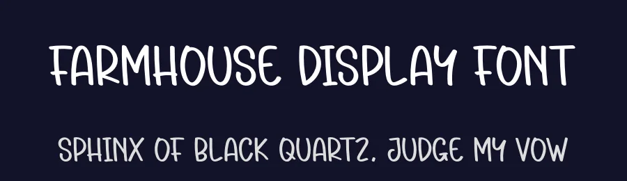 Farmhouse Display Font by andikastudio — Script Handwritten Font — thumbnail 2