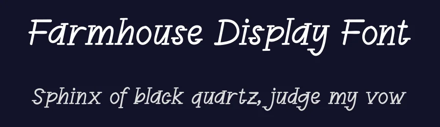 Farmhouse Display Font by andikastudio — Script Handwritten Font — thumbnail 2