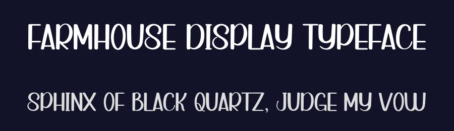 Farmhouse Display Typeface by inermediaSTUDIO — Script Handwritten Font — thumbnail 2