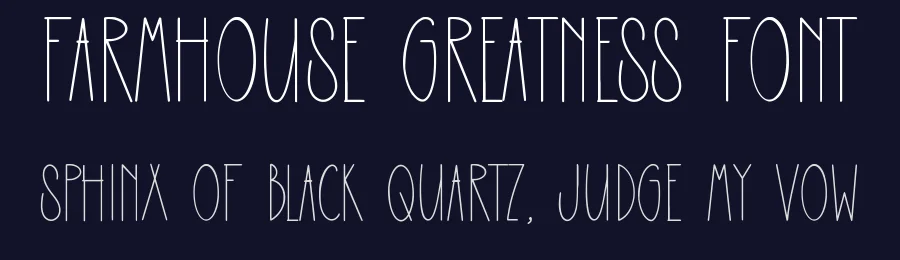 Farmhouse Greatness Font by qwrtype — Script Handwritten Font — thumbnail 2