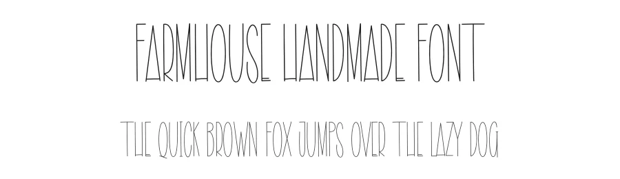 Farmhouse Handmade Font by andikastudio — Script Handwritten Font