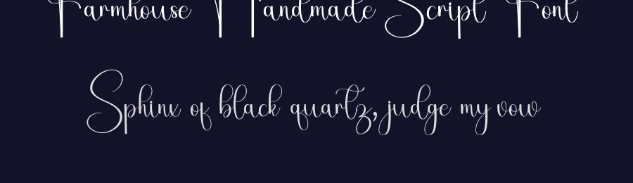 Farmhouse Handmade Script Font by inermediaSTUDIO — Script Handwritten Font — thumbnail 2