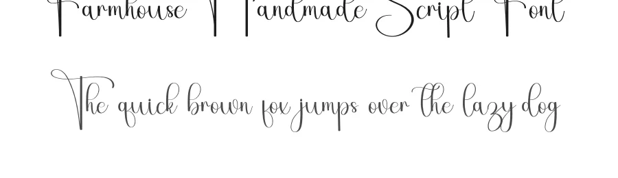 Farmhouse Handmade Script Font by inermediaSTUDIO — Script Handwritten Font