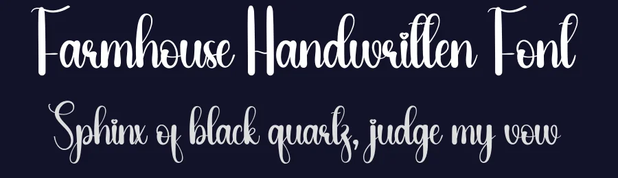 Farmhouse Handwritten Font by andikastudio — Script Handwritten Font — thumbnail 2
