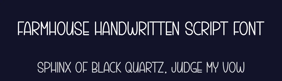 Farmhouse Handwritten Script Font by andikastudio — Script Handwritten Font — thumbnail 2