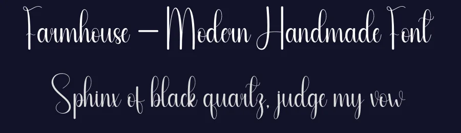 Farmhouse – Modern Handmade Font by andikastudio — Script Handwritten Font — thumbnail 2