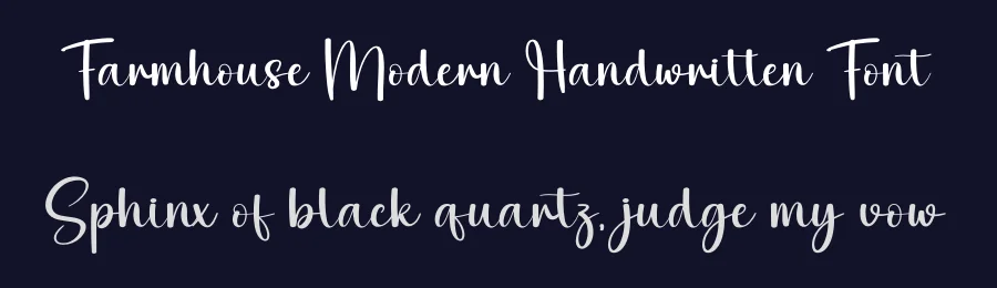 Farmhouse Modern Handwritten Font by andikastudio — Script Handwritten Font — thumbnail 2