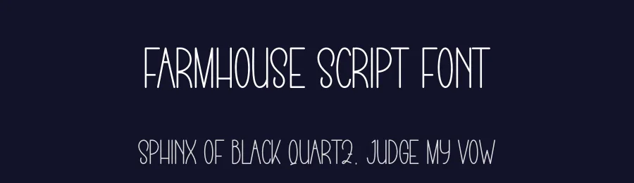 Farmhouse Script Font by andikastudio — Display Font — thumbnail 2