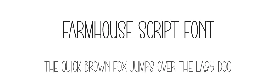 Farmhouse Script Font by andikastudio — Display Font