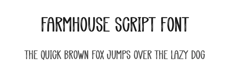 Farmhouse Script Font by creativeletter — Display Font