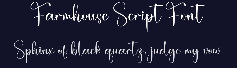 Farmhouse Script Font by creativeletter — Script Handwritten Font — thumbnail 2