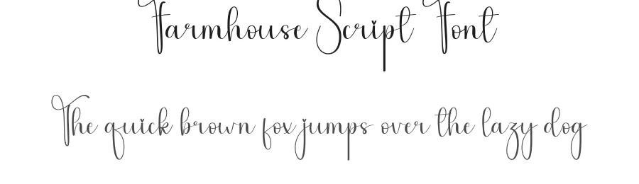 Farmhouse Script Font by andikastudio — Script Handwritten Font