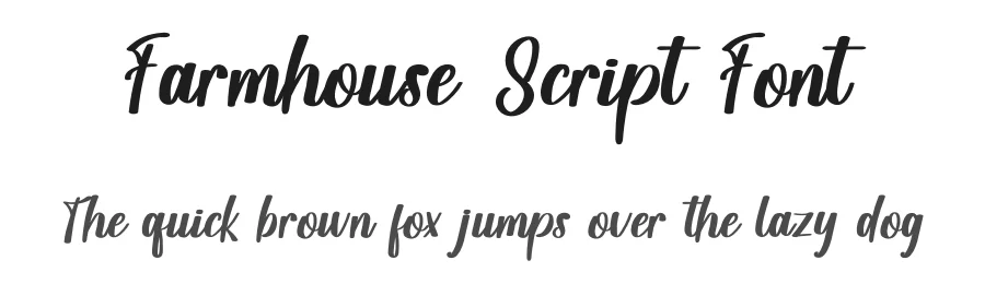 Farmhouse Script Font by inermediaSTUDIO — Script Handwritten Font