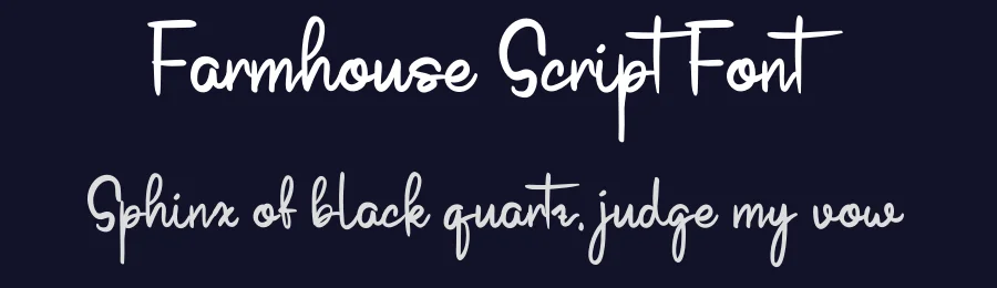 Farmhouse Script Font by levincreative — Script Handwritten Font — thumbnail 2