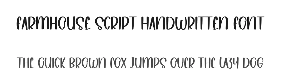 Farmhouse Script Handwritten Font by inermediaSTUDIO — Display Font