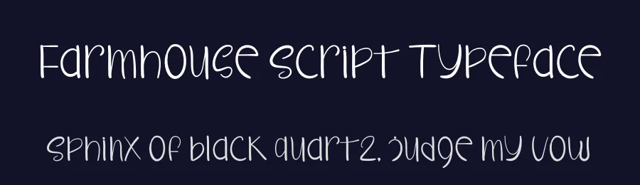 Farmhouse Script Typeface by inermediaSTUDIO — Display Font — thumbnail 2