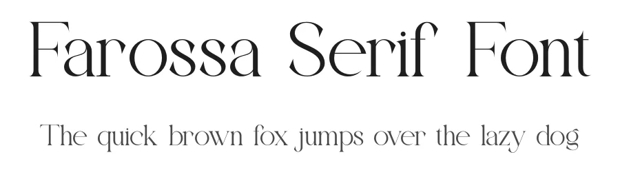 Farossa Serif Font by ErmediaStudio — Serif Font