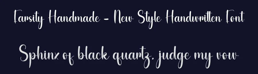 Farsity Handmade – New Style Handwritten Font by andikastudio — Script Handwritten Font — thumbnail 2