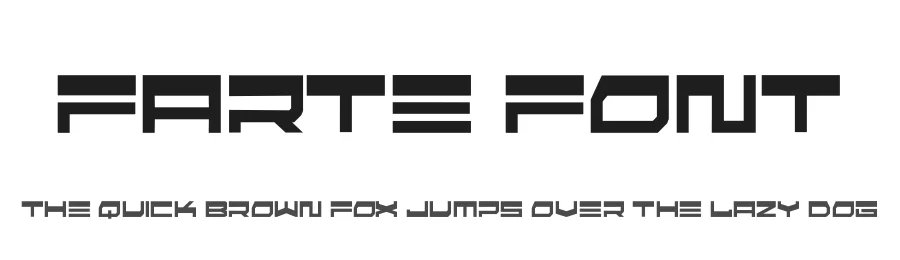 Farte Font by hayoyuka8 — Display Font