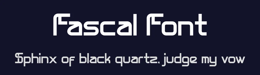 Fascal Font by vultype — Sans Serif Font — thumbnail 2