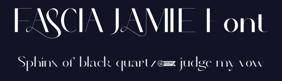 Fascia Jamie Font by nihstudio — Display Font — thumbnail 2