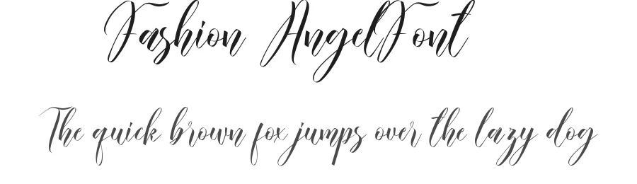 Fashion Angel Font by nihstudio — Script Handwritten Font