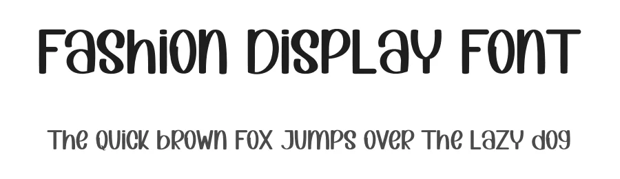Fashion Display Font by inermediaSTUDIO — Display Font