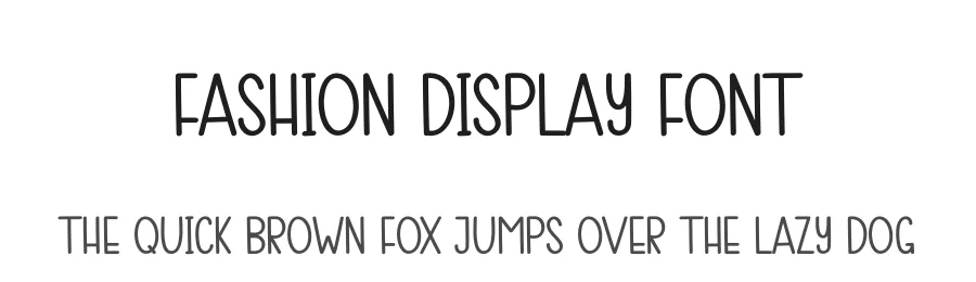 Fashion Display Font by creativeletter — Display Font