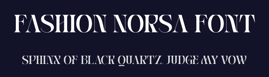 Fashion Norsa Font by Nirmana Visual — Display Font — thumbnail 2