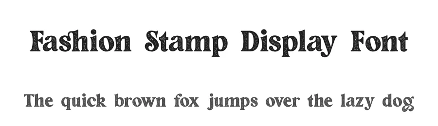 Fashion Stamp Display Font by typeline studio — Serif Font