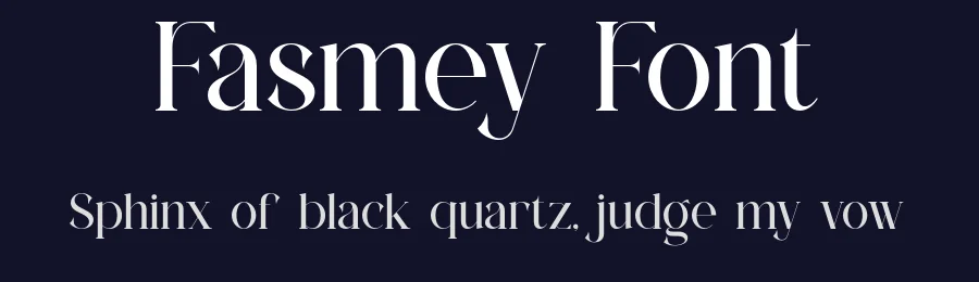 Fasmey Font by ErmediaStudio — Serif Font — thumbnail 2