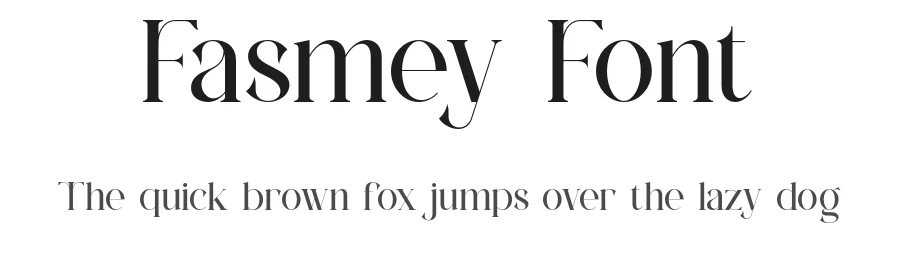Fasmey Font by ErmediaStudio — Serif Font