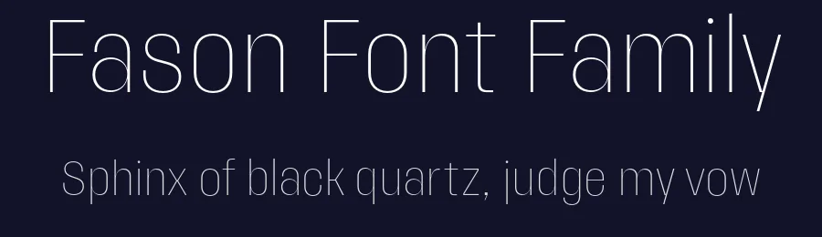 Fason Font Family by Maciej Połczyński — Decorative Font — thumbnail 2