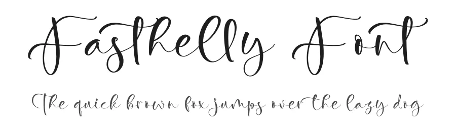 Fasthelly Font by letterenastudios — Script Handwritten Font