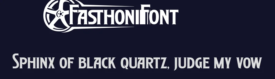 Fasthon Font by Artisan Themes — Display Font — thumbnail 2