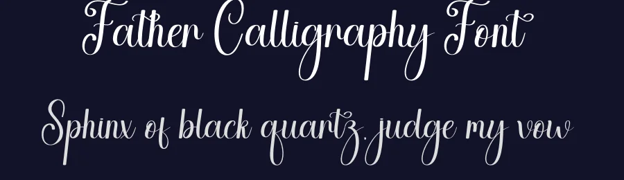 Father Calligraphy Font by andikastudio — Script Handwritten Font — thumbnail 2