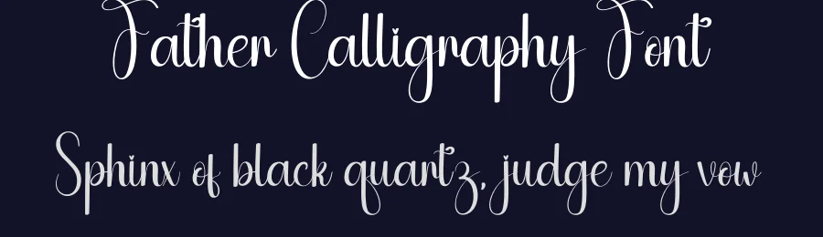 Father Calligraphy Font by andikastudio — Script Handwritten Font — thumbnail 2