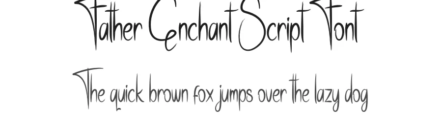 Father Enchant Script Font by creativeletter — Script Handwritten Font