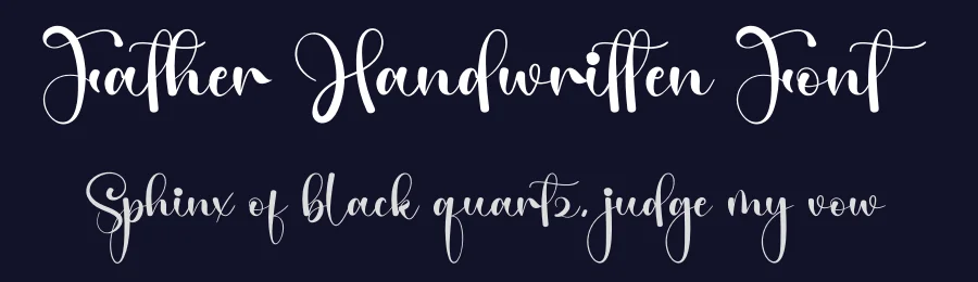 Father Handwritten Font by creativeletter — Script Handwritten Font — thumbnail 2