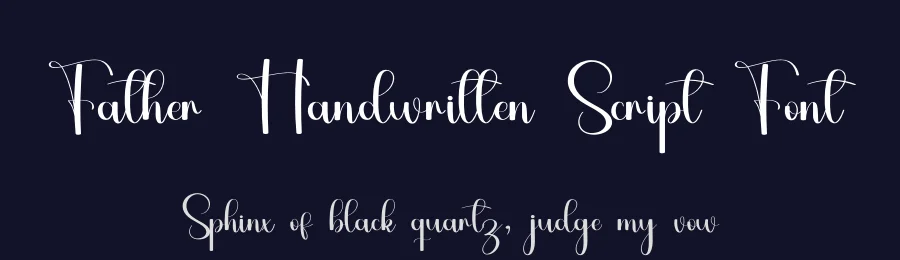 Father Handwritten Script Font by inermediaSTUDIO — Script Handwritten Font — thumbnail 2