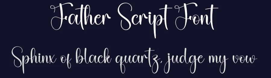 Father Script Font by creativeletter — Script Handwritten Font — thumbnail 2