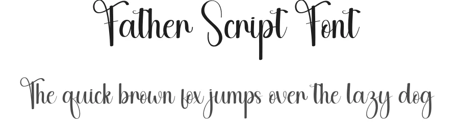 Father Script Font by andikastudio — Script Handwritten Font
