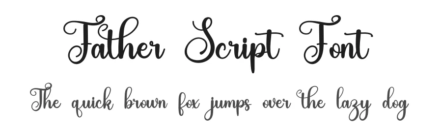 Father Script Font by inermediaSTUDIO — Script Handwritten Font